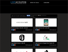 Tablet Screenshot of likeacoupon.com